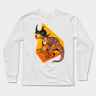 Digital Grey Monster Long Sleeve T-Shirt